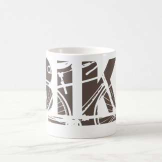 Taza de café impresionante de la "bici"