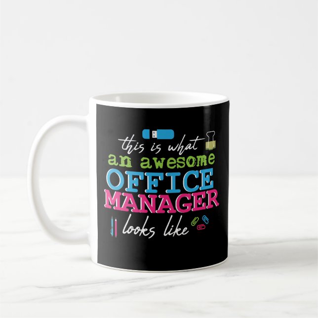 Taza de café impresionante del administrador de (Izquierda)