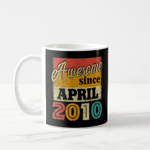 Taza De Café Impresionante desde abril de 2010, 12 años de anti