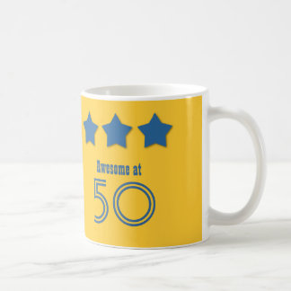 Taza De Café Impresionante en 50 o CUAESQUIERA cumpleaños V06