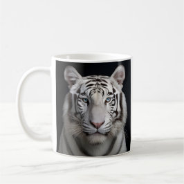 Taza De Café Impresionante fotografía de estudio de un tigre bl