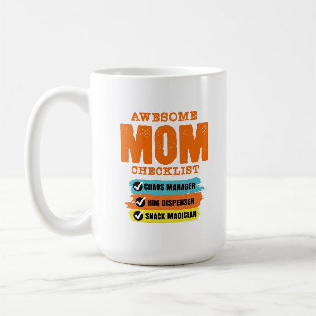 Taza De Café Impresionante mamá de Guay (Izquierda)
