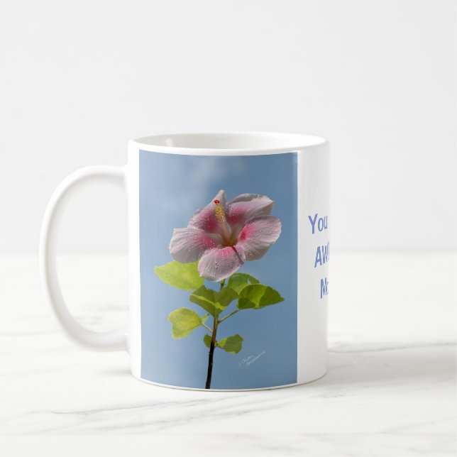 Taza De Café Impresionante mamá Flores Mug (Izquierda)