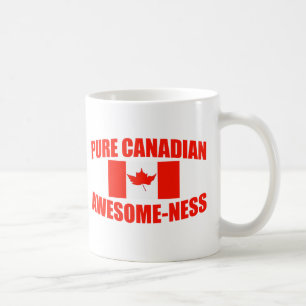 Taza De Café Impresionante-ness canadiense puro