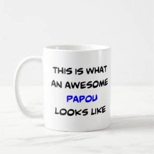 Taza De Café impresionante papou Mug