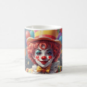 Taza De Café Impresionante Personalizado Monograma Payaso Mug