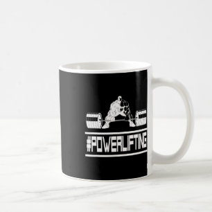 Taza De Café Impresionante #powerlifting Para Ratas De Gimnasio