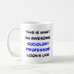 Taza De Café impresionante profesor de sociología