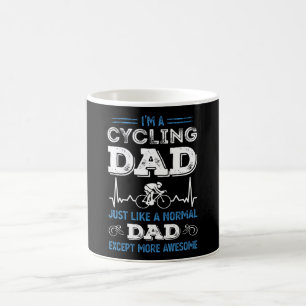 Taza De Café Impresionante regalo ciclista divertida para papá