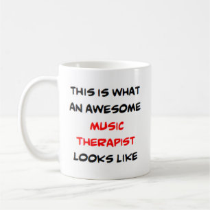 Taza De Café impresionante terapeuta musical