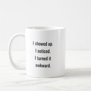 Taza De Café Impresionante tipografía a la moda y torpe obrero
