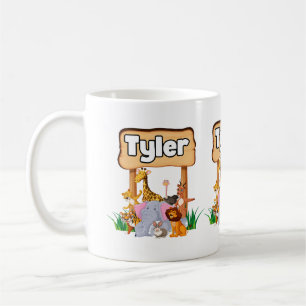 Taza De Café Impresionante zoológico animal infantil