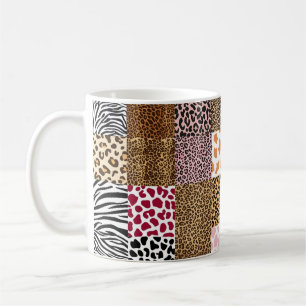 Taza De Café Impresiones de animales eclécticos Clásica Mug - A