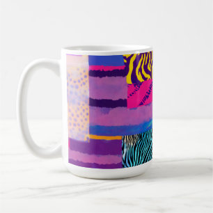 Taza De Café Impresiones de animales eclécticos Mug Classic - 1