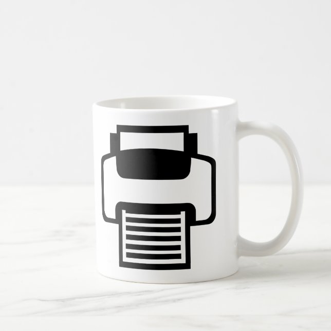 Taza De Café Impresora (Derecha)