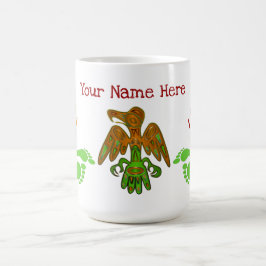 Taza De Café Imprime la inspiración nativa americana