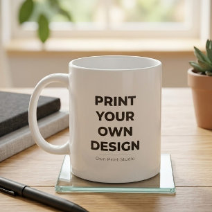 Taza De Café Imprime tu propio diseño Imprimiendo el mío a me