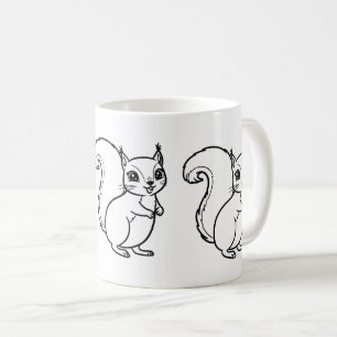 Taza De Café Imprimir arte de los amigos forestales