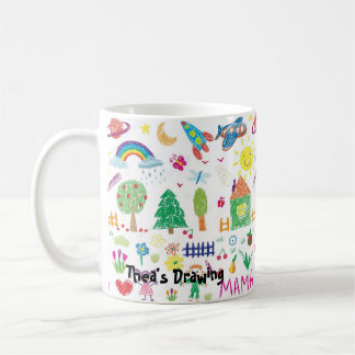 Taza De Café Imprimir la imagen personalizada de dibujo de su h