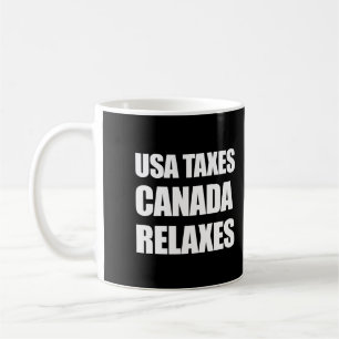 Taza De Café Impuestos de EE. UU. sobre recaídas de Canadá