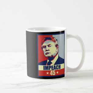 Taza De Café Impugnar al 45 Presidente Hombres Mujeres Anti Don