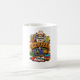 Taza De Café Impulsado por Café & [ASIGNATURA]