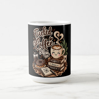 Taza De Café Impulsado por Café y Buenos Sentimientos – Amante