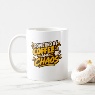 Taza De Café Impulsado por Café y Caos