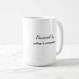Taza De Café Impulsado por Café y Compasión Taza