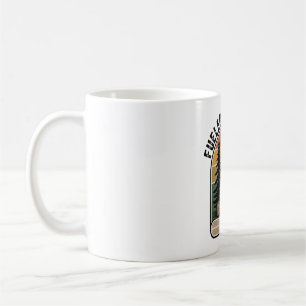 Taza De Café Impulsado por Coffee Retro Camp