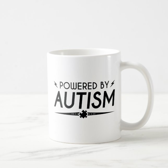 Taza De Café Impulsado por el autismo (Derecha)