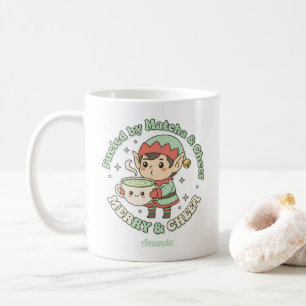 Taza De Café Impulsado por Matcha & Cheer Christmas Elf