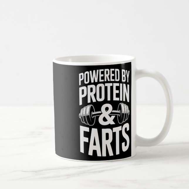 Taza De Café Impulsado Por Proteína Y Farts Bodybuilding Weight (Derecha)