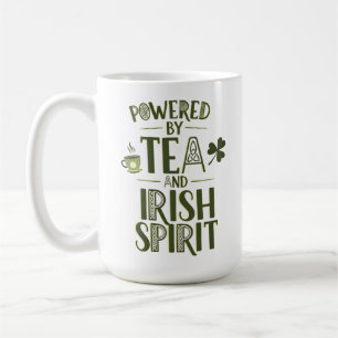 Taza De Café Impulsado por Té y Espíritu Irlandés Nudo Celta