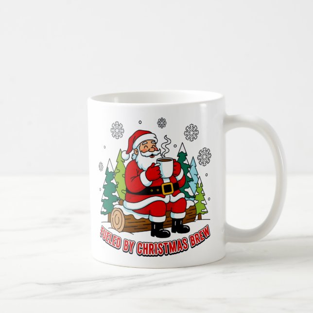 Taza De Café Impulsados por Navidades producen Santa Art (Derecha)