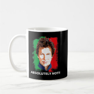 Taza De Café Imran Khan absolutamente no Primer Ministro de Pak