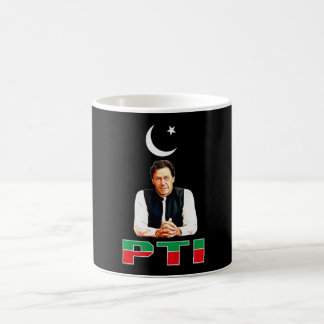 Taza De Café Imran Khan, Fiesta paquistaní del PTI apoya a Imra
