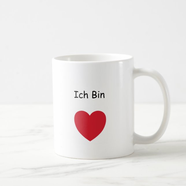 Taza De Café In German this 11 oz. classic coffee mug (Derecha)