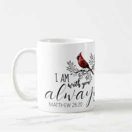 Taza De Café In Loving Memory: Red Cardinal Memorial