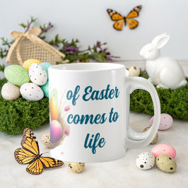 Taza De Café In this mug, the magic of Easter comes to life