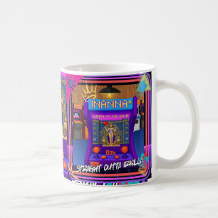 Taza De Café INANNA: Reina del Juego 80's