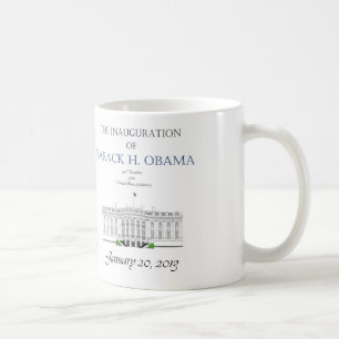 Taza De Café Inauguración 2013 de Obama