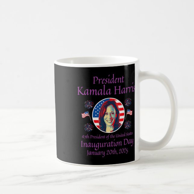 Taza De Café Inauguración de Kamala Harris 2025 (Derecha)