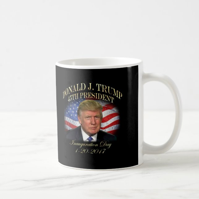 Taza De Café Inauguración de presidente Donald Trump (Derecha)