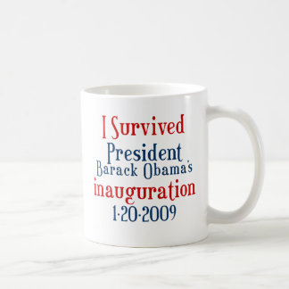 Taza De Café Inauguración de presidente Obamas