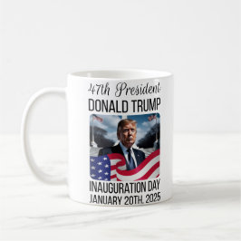 Taza De Café Inauguración del 45.º 47° presidente Donald Trump