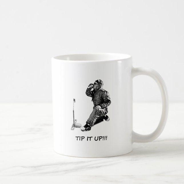 Taza De Café ¡Inclínelo para arriba! (Derecha)