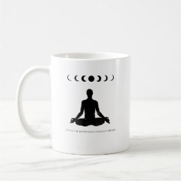 Taza De Café Incluso la luna pasa por fases