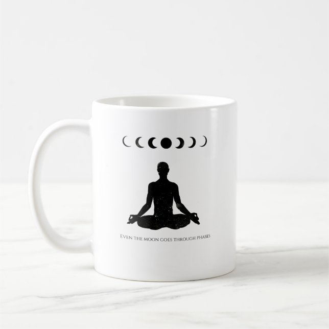 Taza De Café Incluso la luna pasa por fases (Izquierda)
