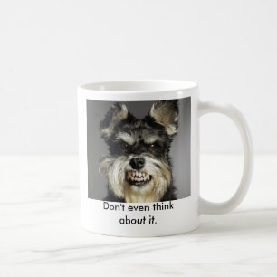 Taza De Café Incluso no piense en él